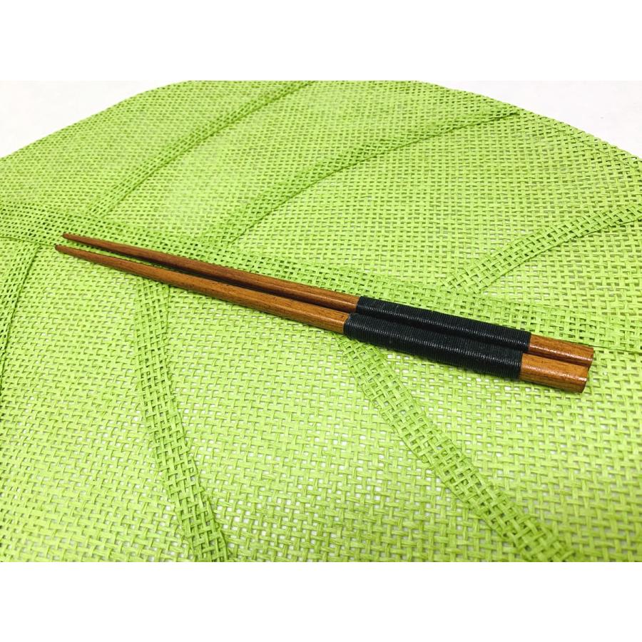 糸巻き箸 5本セット【和食器 雑貨 箸 業務用 22.5cm 大人用 来客用】|pokostore-toukai|02