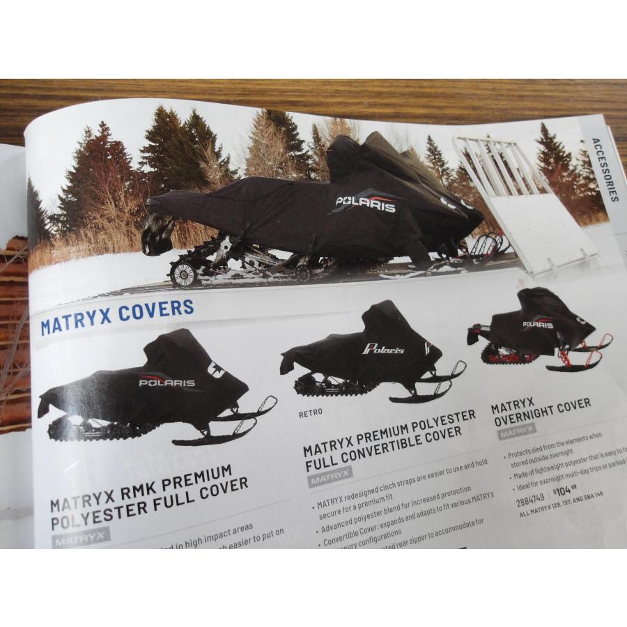 ポラリス MATRYX 146〜165 カバー POLARIS スノーモービル用 2889348covmtポラグッドヤフーショップ