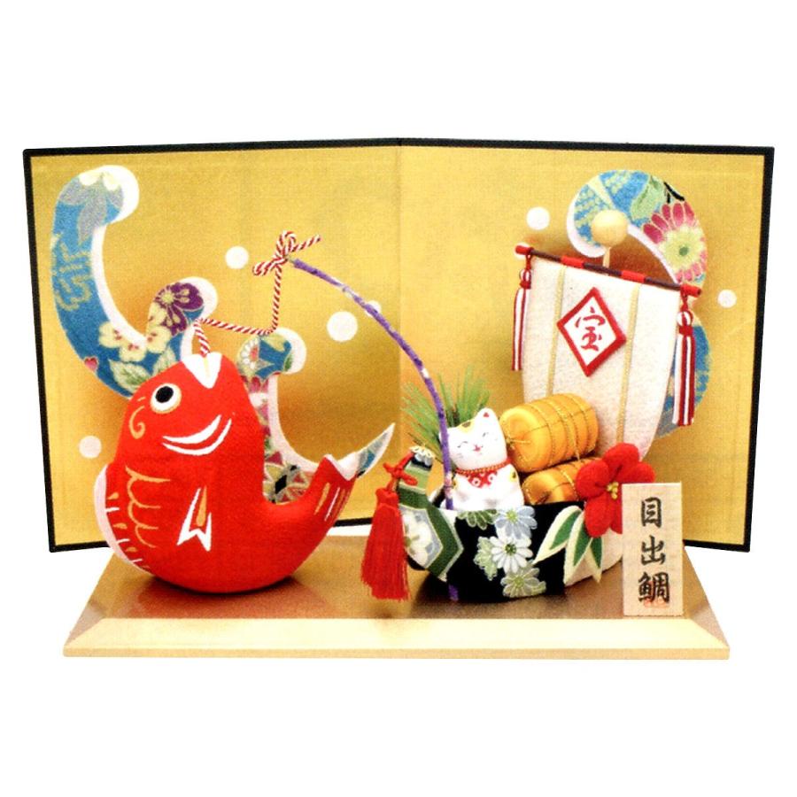 送料無料 鯛飾り 宝来猫 屏風付き手作り ちりめん細工 迎春 正月 飾り 置物 縁起物 和雑貨 リュウコドウ 11 298 季節の和雑貨 京都 和匠ポラーコ 通販 Yahoo ショッピング