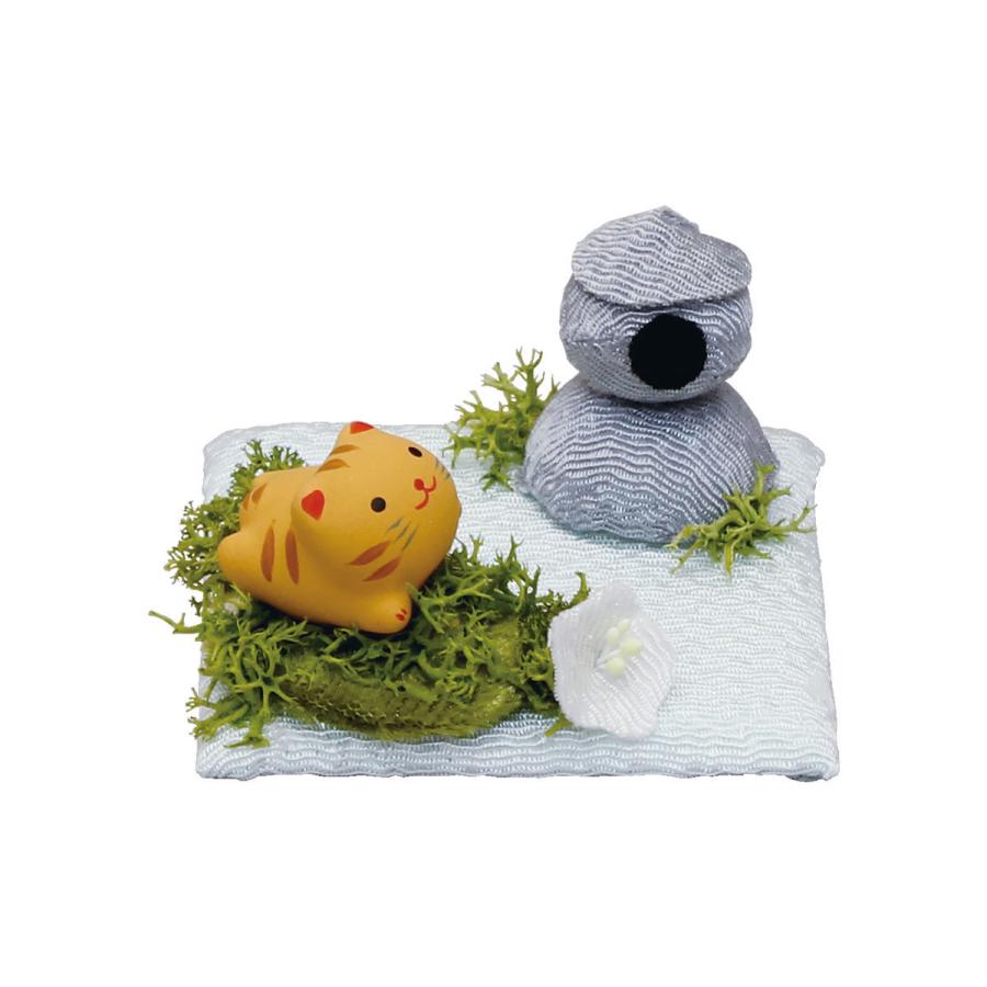 ねこのお散歩 日本の庭 手作り ちりめん細工 なごみ 癒し 可愛い 置物 飾り 和雑貨 40 803g 季節の和雑貨 京都 和匠ポラーコ 通販 Yahoo ショッピング