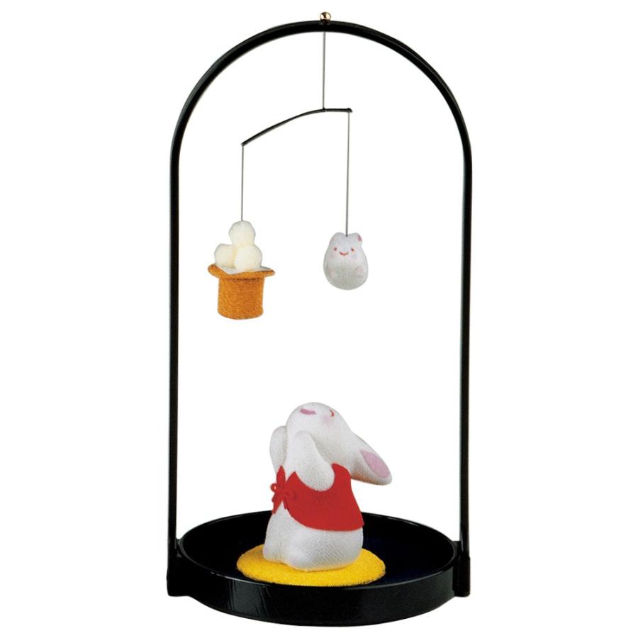 かご付モビール お月見兎 秋の風物詩 手作りちりめん細工 8 198t 季節の和雑貨 京都 和匠ポラーコ 通販 Yahoo ショッピング