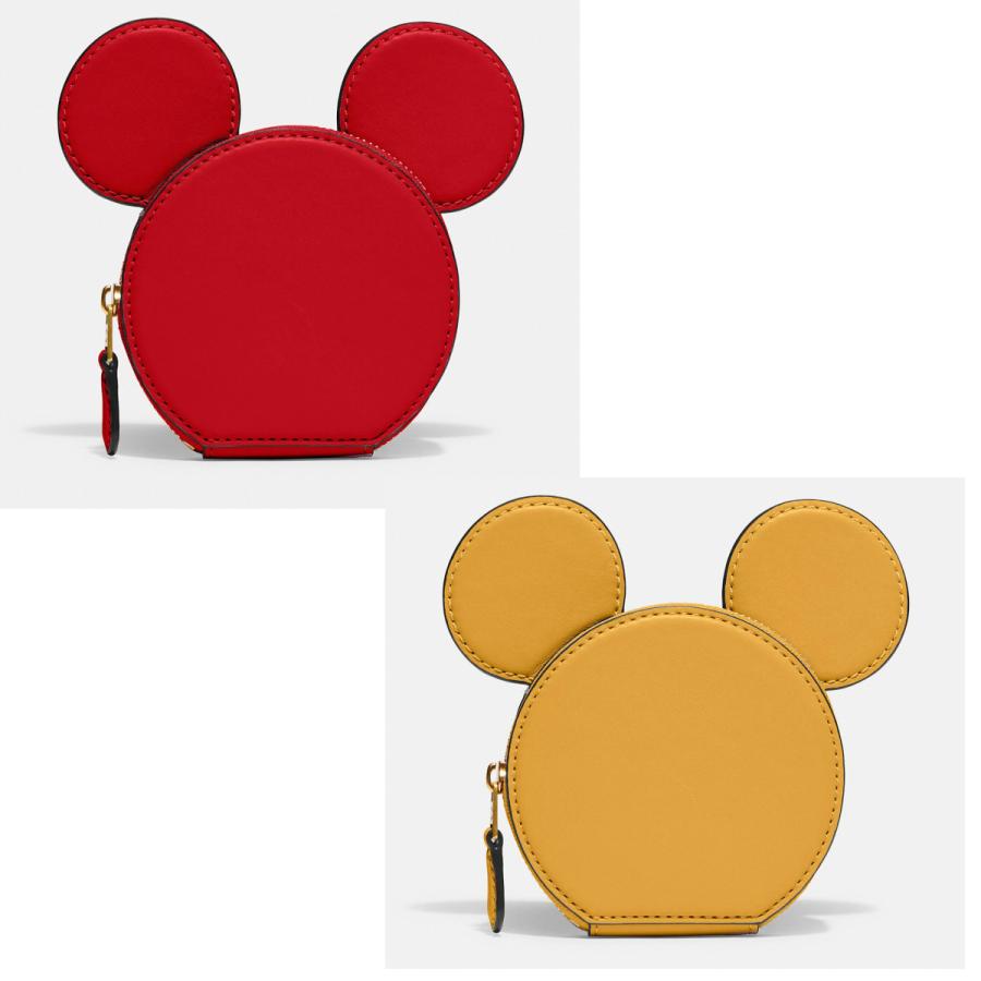 コインケース【COACH コーチ】 ディズニー コラボ WDW50周年 小銭入れ