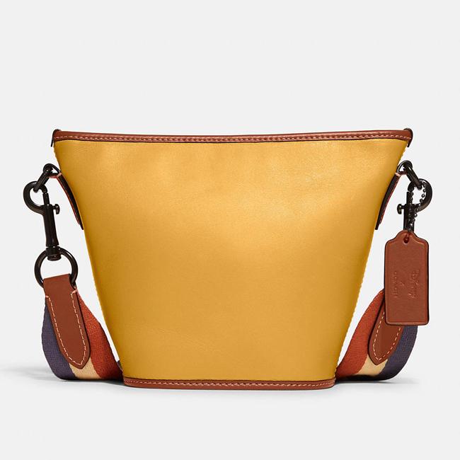 ショルダーバッグ ミッキー Coach ダッフル コーチ ディズニー コラボ Wdw50周年 ミニバッグ ダッフル 13 ミッキー ミニ