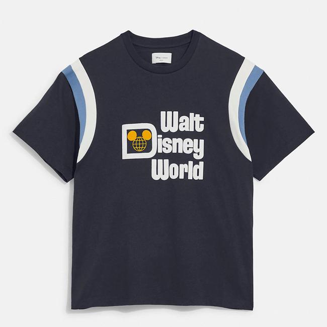 Tシャツ Coach コーチ ディズニー コラボ Wdw50周年 ミッキー オーガニックコット ネイビーメンズ Sk Polala Select 通販 Yahoo ショッピング