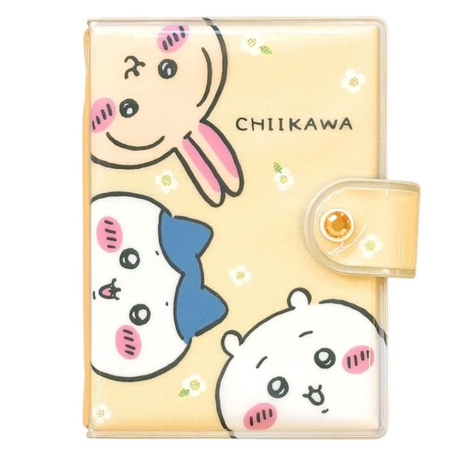 カミオジャパン ちいかわ シールバインダー フラワー ベージュ シール