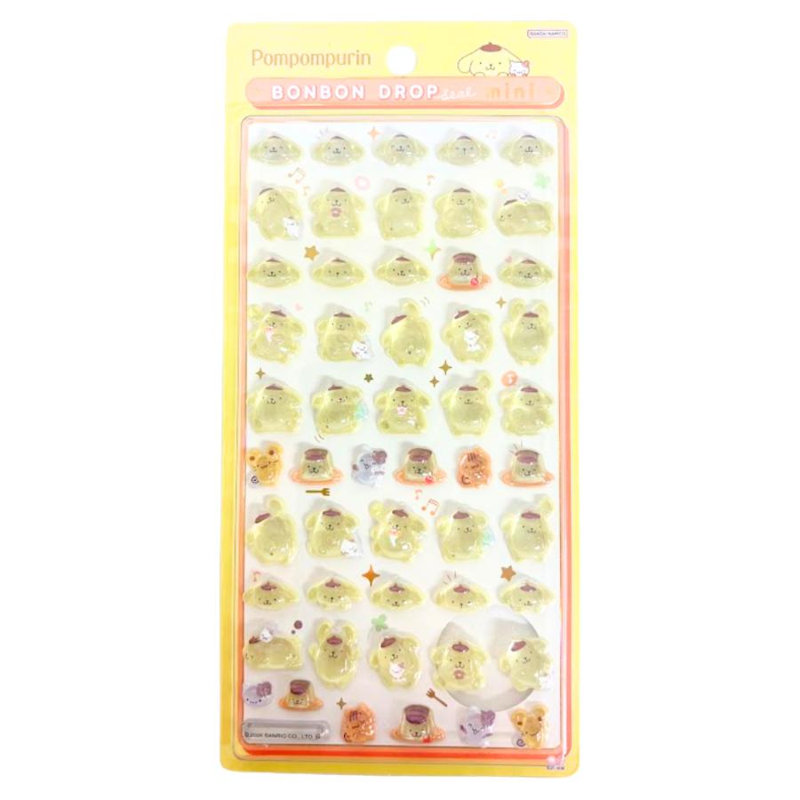 サンスター文具 ポムポムプリン グッズ ボンボンドロップシール