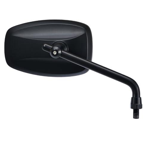 デイトナ(Daytona) バイク ミラー 10mm 正ネジ 耐振 広角 ハイビジミラー パラレル ロー ブラック 左右共通 片側1本 1540 | 