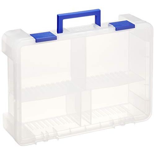 JEJアステージ(JEJ Astage) パーツストッカー クリア 付属仕切板付き [幅40.5×奥行29×高さ10.8cm] PS-400F | 