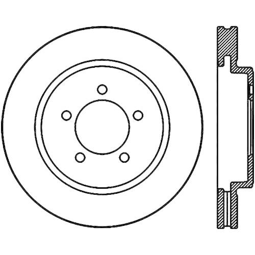 Centric Parts 121.65118 C-Tek 標準ブレーキローター