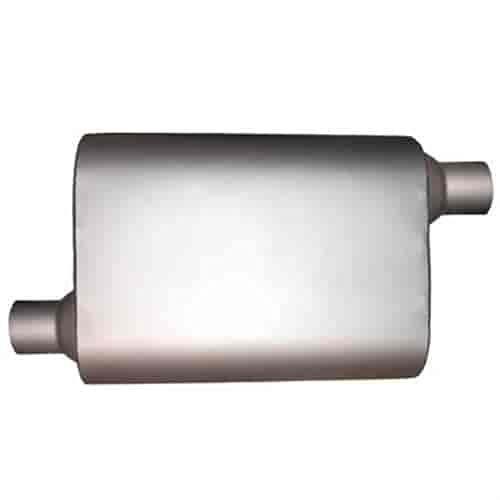 Jones Exhaust Fb2443 2.25 Offset Full Boar Muffler