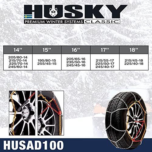 Sumex HUSA100 KN100 Husky Advance Snow Chains 9 mm by SUMEX - 2