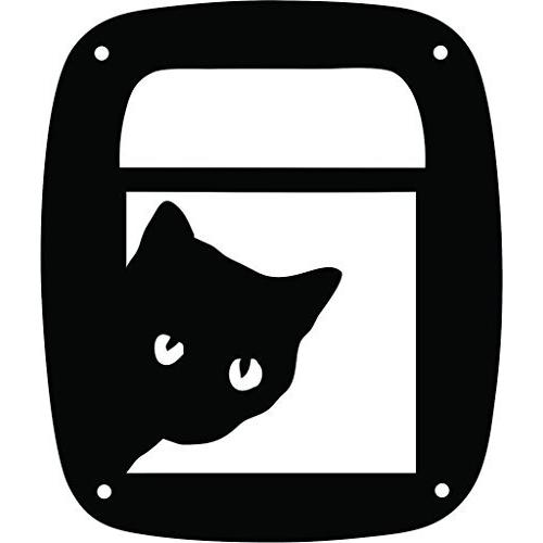 日本公式通販サイト JeepTails 覗き見猫テールランプライトカバー ジープラングラーTJとYJに対応 ブラック 2個セット