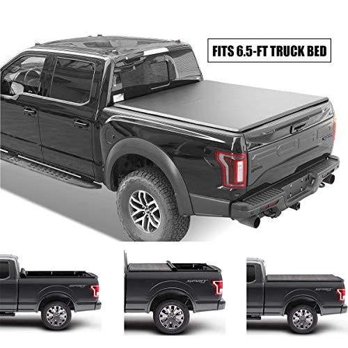 Gevog ソフトロールアップトラック荷台 トノーカバー アセンブリ 2019-2021 シボレー GMC シルバラード シエラ 1500 6.5フィート (78インチ-89インチ) フリ