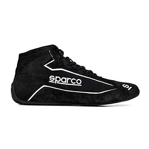 Sparco Slalom+ 布製レーシングシューズ 43 ブラック S001274F43NRNR
