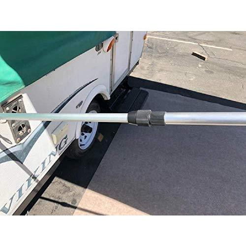 【新版】 EZ Lite Campers ポップアップテントトレーラーオーニング キャンピングトレーラー RVオーニング 12フィート ベージュ 【YW1809047531】(65095円)