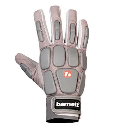 BARNETT 高質で安価 FKG-03 high 【正規品】 Level Linebacker Football 2XL Grey Gloves RB LB TE