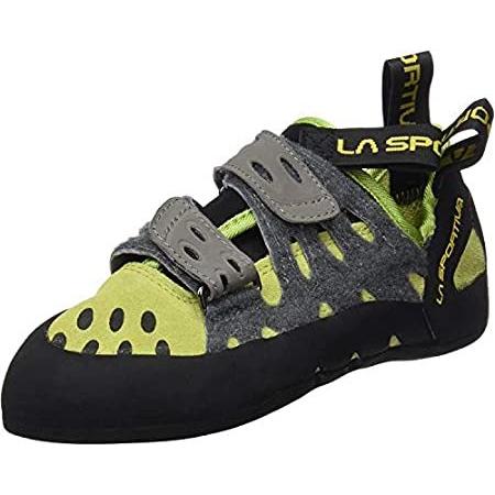 トレッキング 登山 アウトドア La Sportiva Men's Tarantula Climbing Shoe, Kiwi/Grey, 39.5
