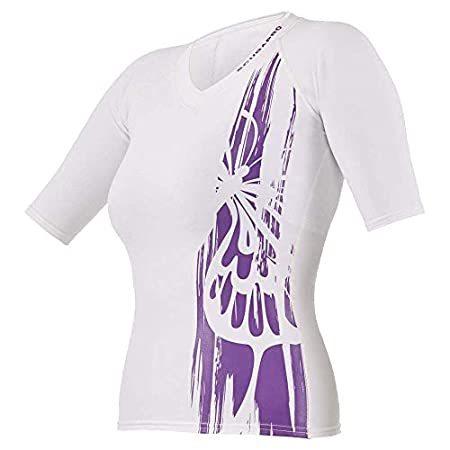 今月限定 特別大特価 Scubapro Womens Purple Mermaid Short Sleeve Rashguard Medium 日本産 Talentoindustrial Com