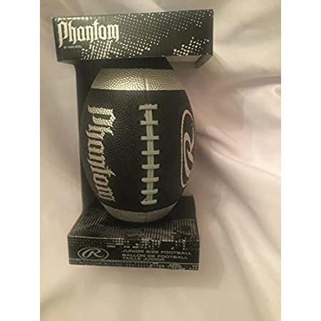 Rawlings Phantom Black & Silver Junior Size Football ボール