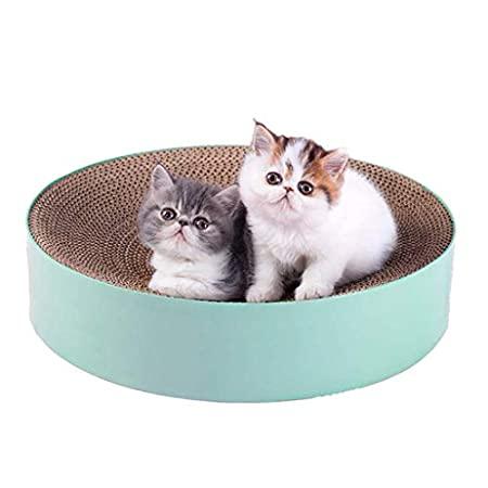 新着商品 Cat Scratcher Pad Durable Scratching Pad Round Cat Scratch Board Corruga 特売 Www Thedailyspud Com