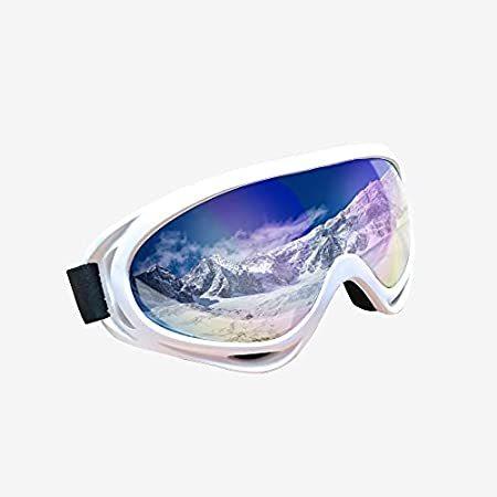 【良好品】 Ski Snowboard Goggles UV Protection Anti Fog Snow Goggles for Men Women You ゴーグル、サングラス