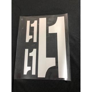 該当者商品/イングランド01・NK02・プレミア07型番号/熱転写