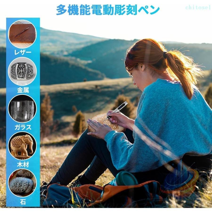 ミニルーター USB充電式 リューター 電動彫刻ペン コードレス 43PCS 