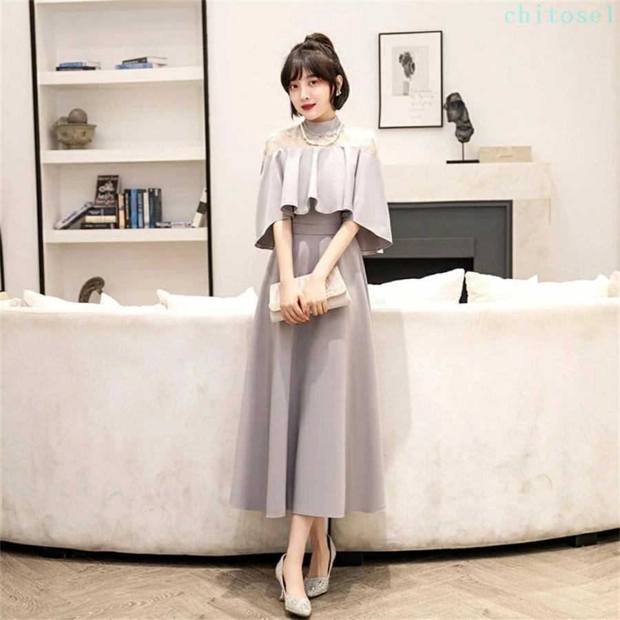 パーティードレス 夏 結婚式 ワンピース ドレス 30代 ぽっちゃり 結婚式ワンピースゾンチー夏ドレス 服装 大きいサイズ お呼ばれ お見合い 入学式 フォーマル