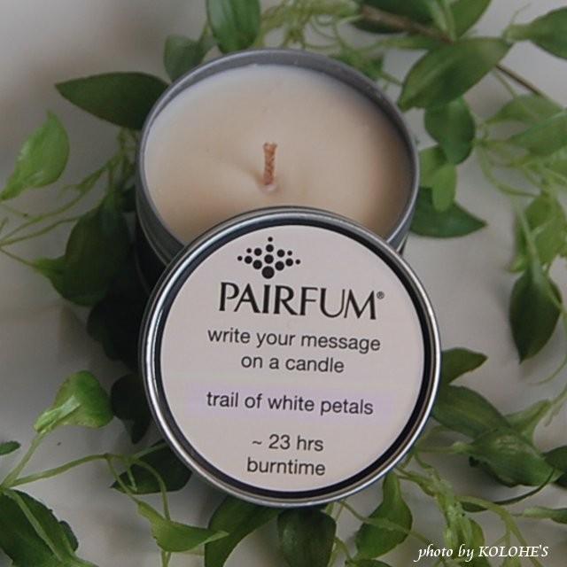 PAIRFUM メッセージキャンドル 黒い蘭の香り :211303:Hygge Ting Japan - 通販 - Yahoo!ショッピング