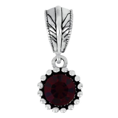 バブルルルビーズ（Bauble LuLu beads）January Gem Drop、パンドラ（Pandora）、トロールビーズ（Trollbeads）等幾通りものカスタマイズ可能！ | 