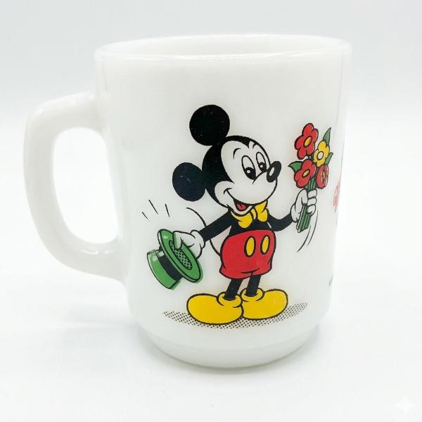Fire-King Anchor Hocking ディズニー ミッキーマウス ミニーマウス | 