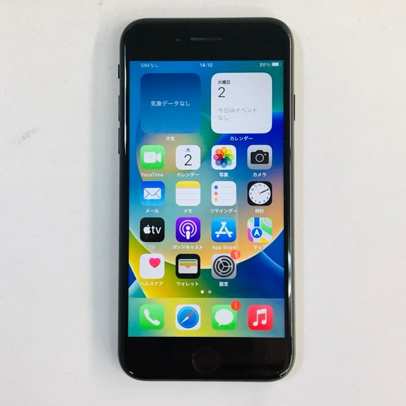 iPhone SE (第2世代) ブラック 64GB / A2296 / au版 simロック解除済み