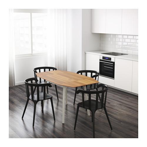 イケア IKEA - PS 2012 ドロップリーフテーブル 竹 ホワイト 74 イケア IKEA - PS 2012 ドロップリーフテーブル 竹 ホワイト 74