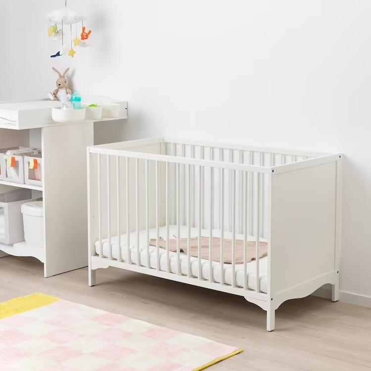 イケア IKEA - SOLGUL -ソルグル- ベビーベッド ホワイト 60x120 イケア IKEA - SOLGUL -ソルグル- ベビーベッド ホワイト 60x120