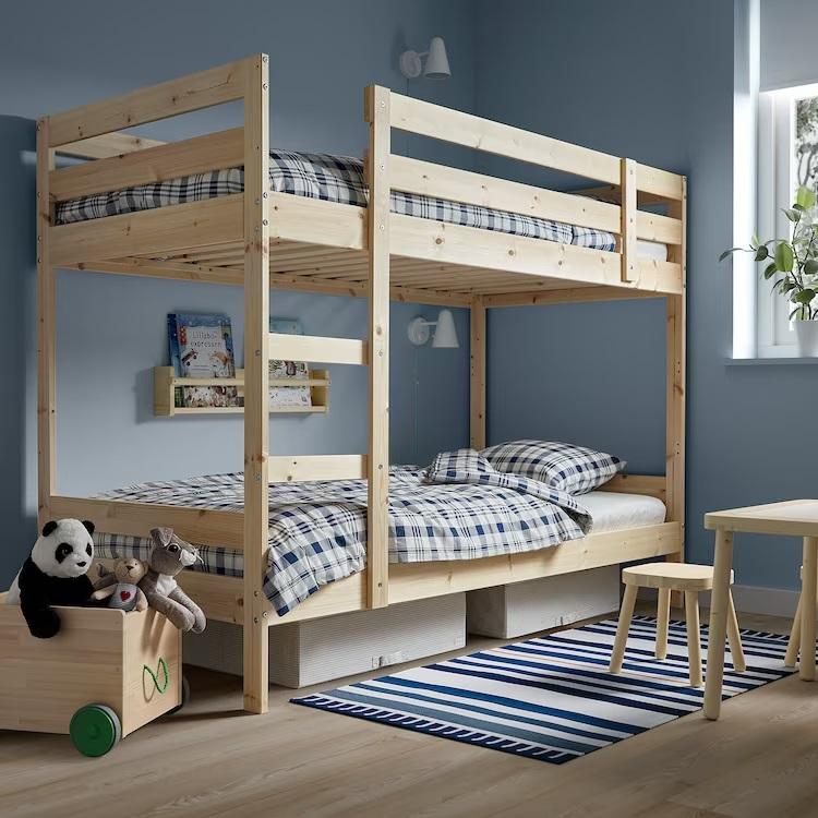 イケア（IKEA） IKEA - - MYDAL -ミーダル- 2段ベッドフレーム パイン