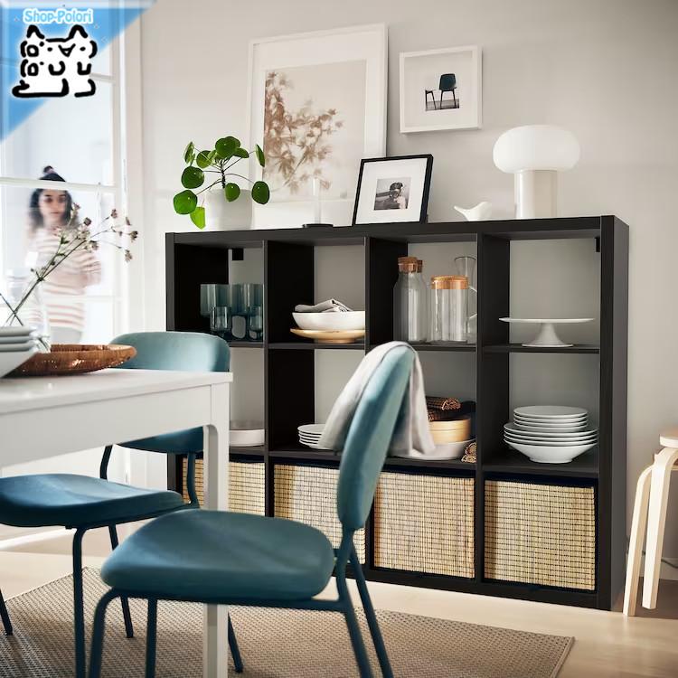 イケア IKEA - KALLAX -カラックス- シェルフユニット ブラック イケア IKEA - KALLAX -カラックス- シェルフユニット ブラック