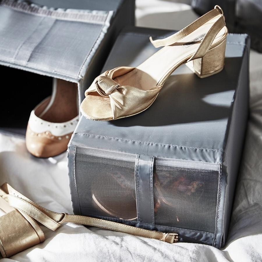 【新品　未使用】IKEA スクッブ Lサイズ　グレー 4個セット 新品 未使用】IKEA スクッブ Lサイズ グレー 4個セット 新品 未使用