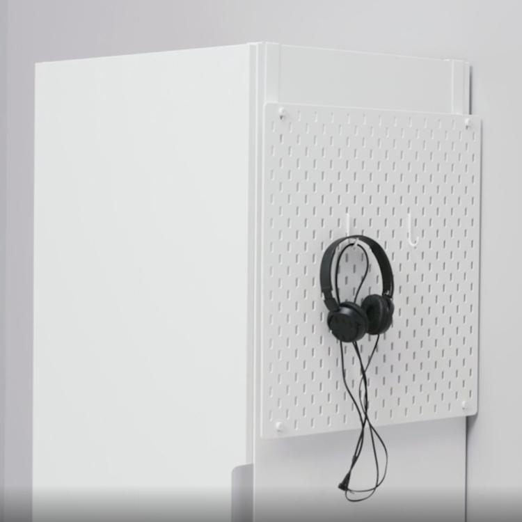 イケア（IKEA） IKEA - - SKADIS -スコーディス- 壁収納 有孔ボード