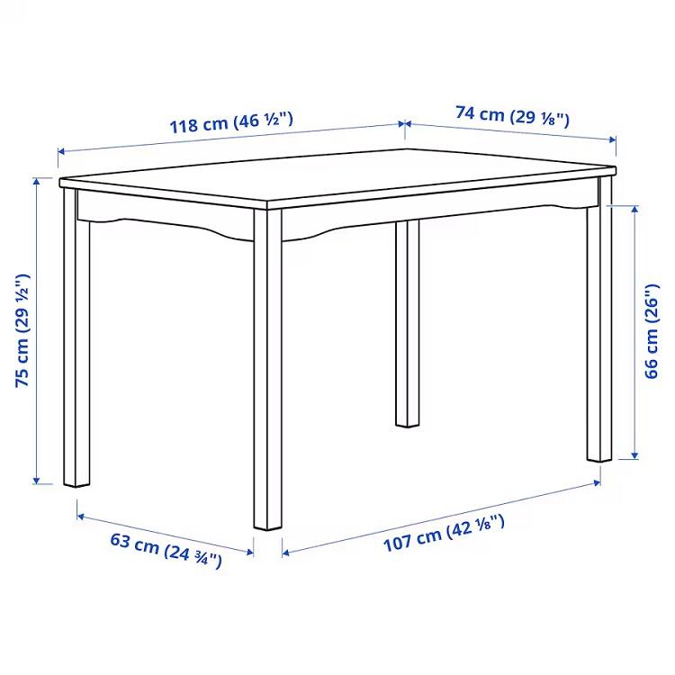 イケア IKEA - HAGERNAS -ヘーゲルネス- テーブル&チェア4脚 イケア IKEA - HAGERNAS -ヘーゲルネス- テーブル&チェア4脚