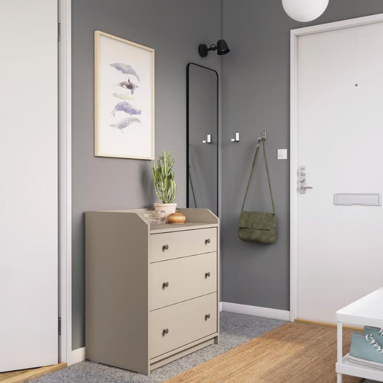 イケア（IKEA） IKEA - - HAUGA -ハウガ- チェスト（引き出し×3