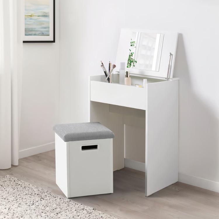 イケア　IKEA ホワイト　ドレッサー　マルム イケア（IKEA） 【 IKEA - イケア -】MALMSLATT -マルムスレット