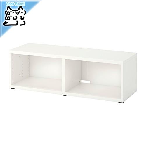 全国送料込み　IKEA イケア　テレビ台　ホワイト　収納棚 イケア IKEA - BESTA -ベストー- シェルフ テレビ台 フレーム
