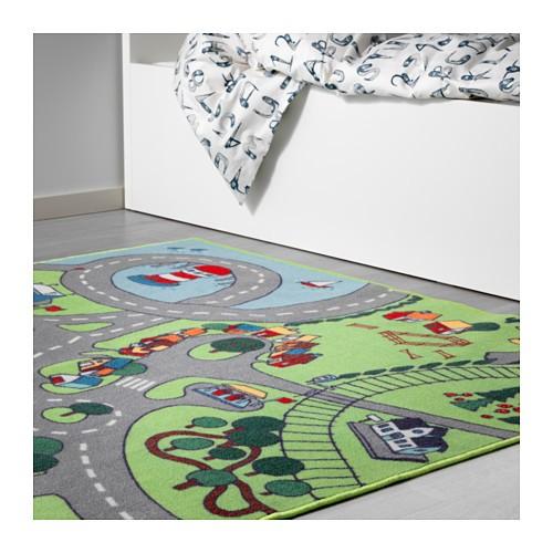 Ikea Originalstadsdel ラグ マルチカラー キッズ 子供部屋用 130x133 Cm Ikea Shop Polori 通販 Yahoo ショッピング