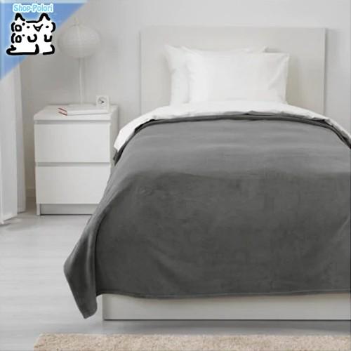 IKEA Original TRATTVIVA 掛け布団 ベッドカバー グレー シングルサイズ 150x250 cm ikea