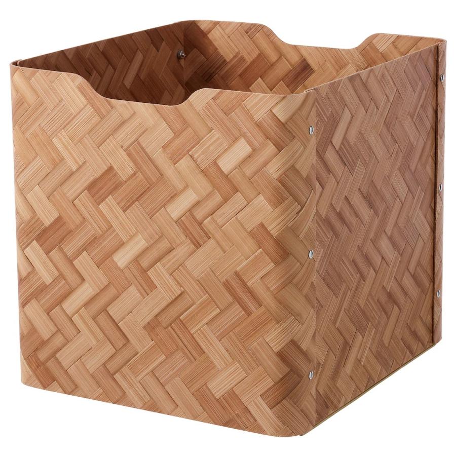 【廃盤品・貴重】IKEA　BULLIG ブッリッグボックス4個セット イケア（IKEA） 【 IKEA - イケア -】BULLIG -ブッリッグ- ボックス 竹