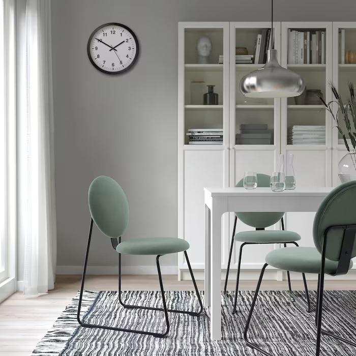 ≪zyt2992ジ限≫ [2脚セット] IKEA ダイニングチェア MANHULT/モンフルト おしゃれ/北欧/新生活/中古家具/リユースストレージ仙台 080402-65 5/4まで】IKEA MÅNHULT モンフルト椅子2脚セット (シャランメ) 西大寺