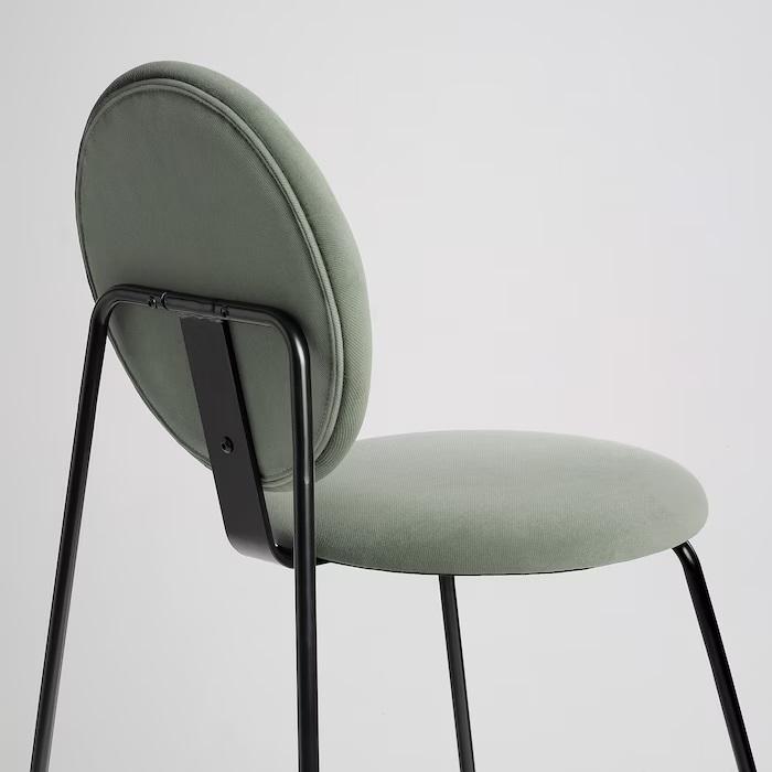 MÅNHULT モンフルトMANHULT モンフルト チェア, ブラック/ハーケボ イエローブラウン イケア（IKEA） IKEA - - MANHULT -モンフルト- チェア ブラック