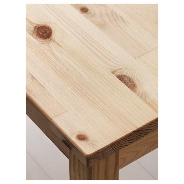 IKEA Original INGO -インゴー- テーブル パイン材 75x75 cm｜polori｜04