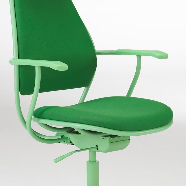 IKEA - イケア - LOPARBANA -ローパルバーナ- ゲーミングチェア ヴィースレ グリーン 66x129 cm(105.863.26)_6