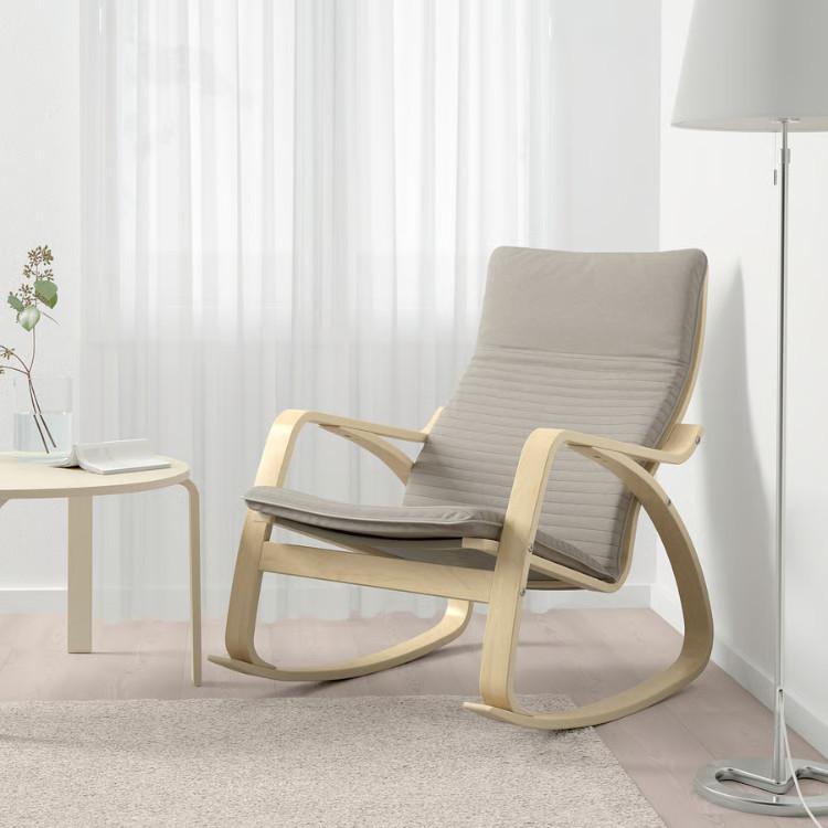 イケア（IKEA） POANG ポエング ロッキングチェア バーチ材突き板